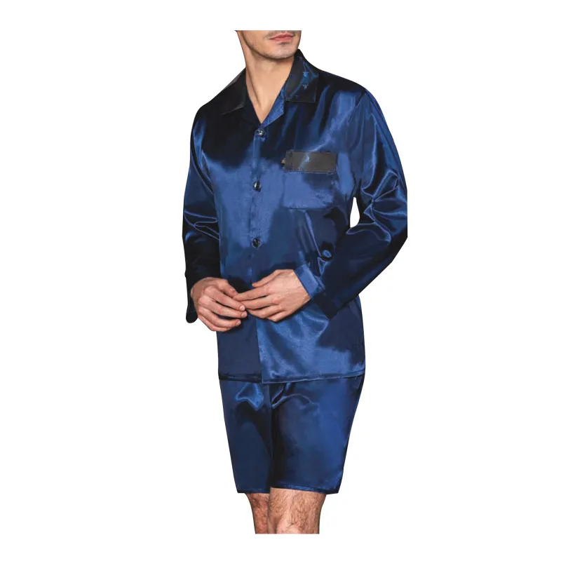 FMS Men Groom Set Robe-Pyjama - Satin 52 FMS Men Groom Set Robe-Pyjama - Satin 52