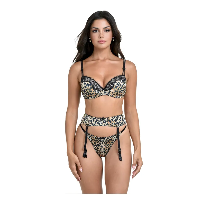 Miss Rosy Women's Suspender Belt Animal Miss Rosy Women's Suspender Belt Animal