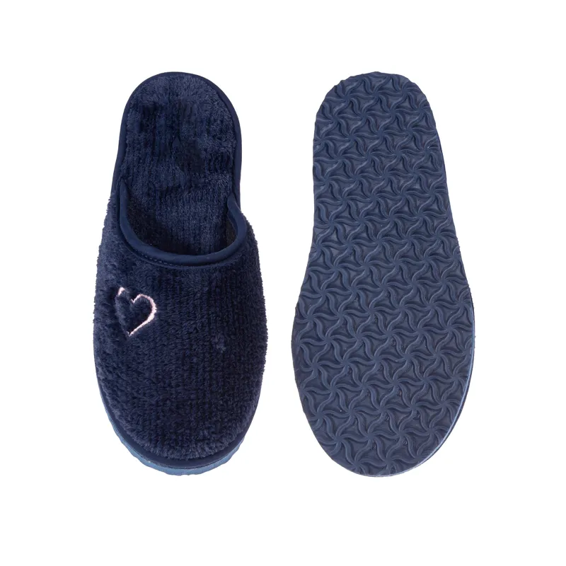 FMS Women's Home Slippers Fur Heart FMS Women's Home Slippers Fur Heart