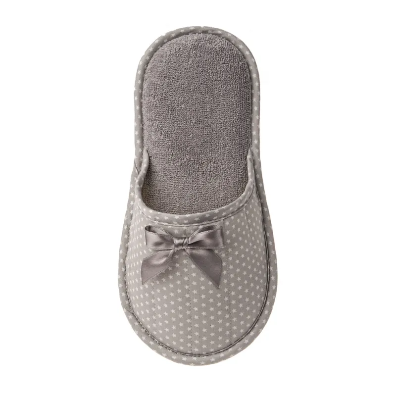 FMS Women's Fabric Slippers Soft Stars FMS Women's Fabric Slippers Soft Stars