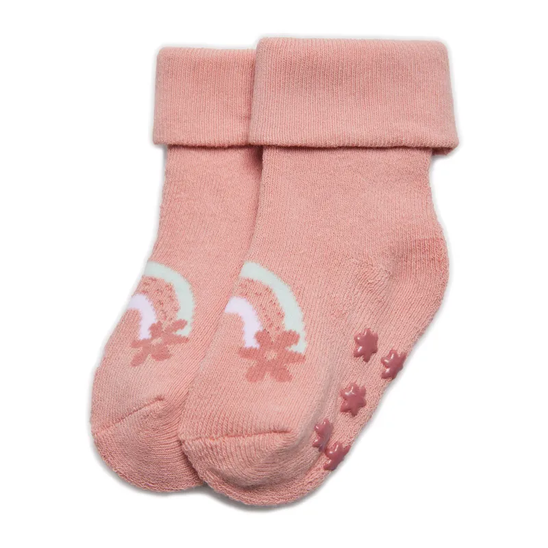 Ysabel Mora Infant Socks Girl Thermal Anti-Slip Rainbow - 2 Pairs Ysabel Mora Infant Socks Girl Thermal Anti-Slip Rainbow - 2 Pairs