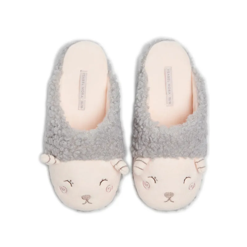 Ysabel Mora Kids Slippers Girl Kitty Ysabel Mora Kids Slippers Girl Kitty