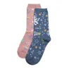 Ysabel Mora Kids Socks Girl Pattern - 2 Pairs Ysabel Mora Kids Socks Girl Pattern - 2 Pairs